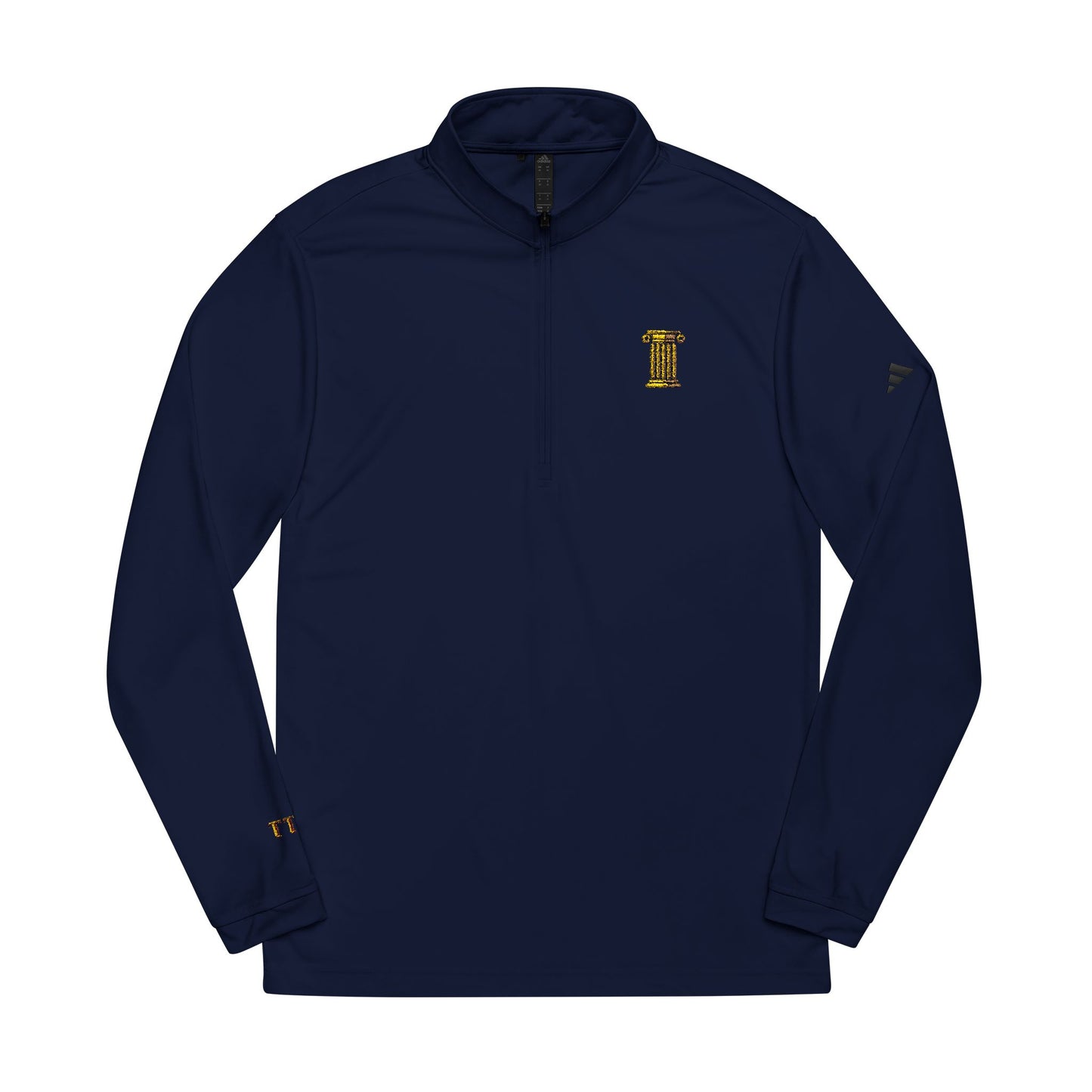The Ten Pillars Embroidered Long Sleeve Quarter Zip