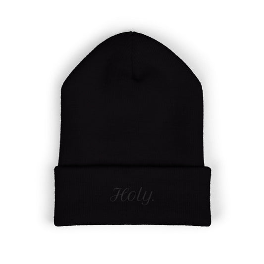 Holy Beanie- Embroidered Design