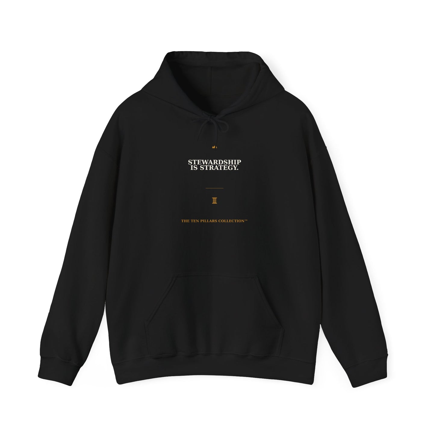 Stewardship Is Strategy Hoodie - The Ten Pillars Collection™