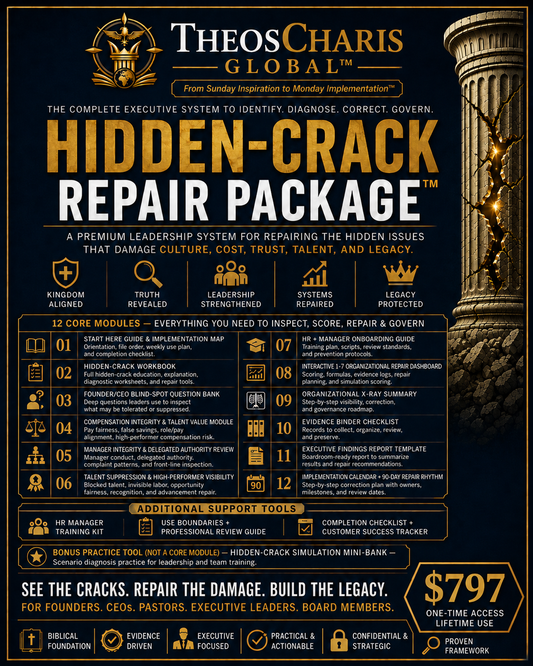 Hidden-Crack Repair Package™ - Premium Executive Leadership System