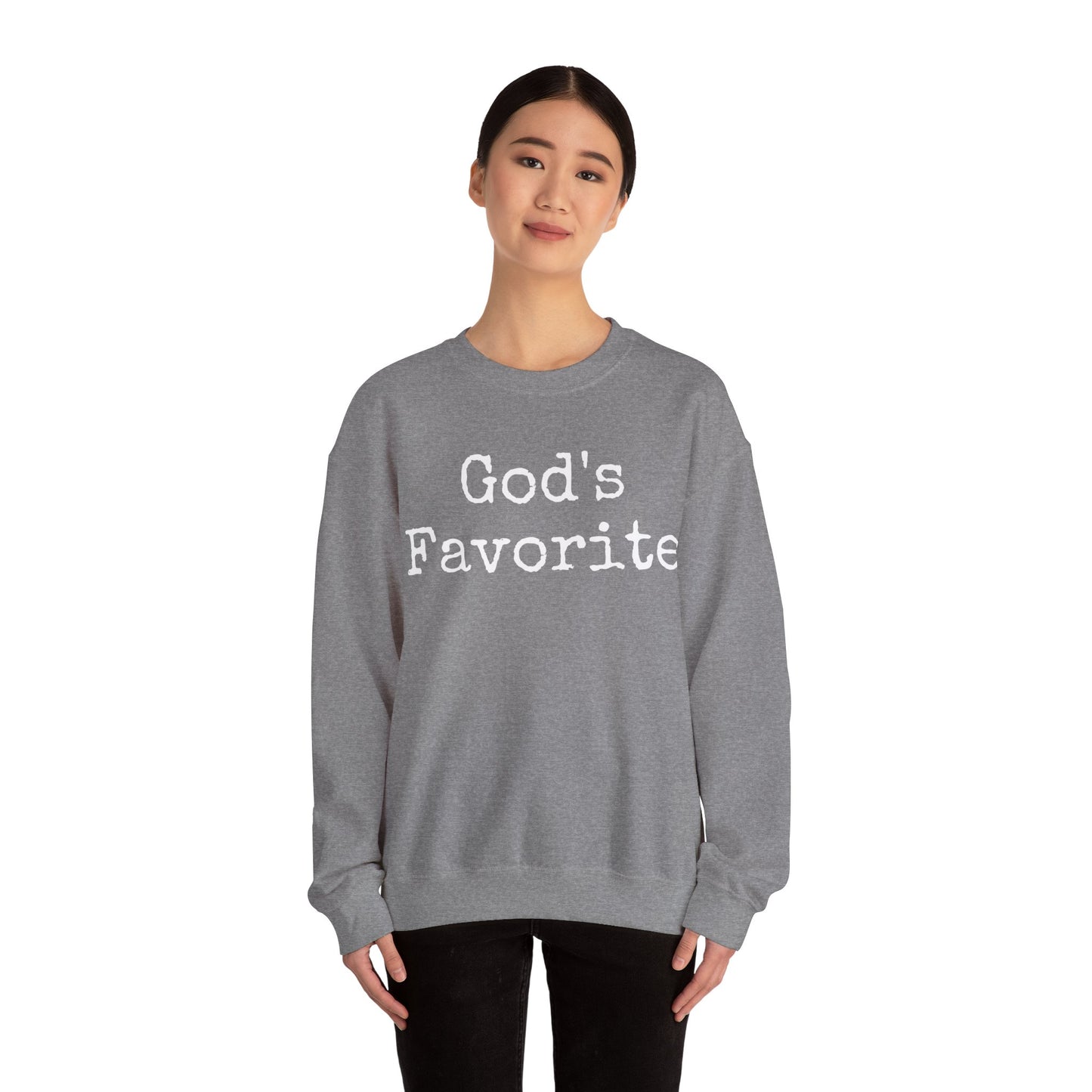 Sweatshirt - God's Favorite - Unisex Crewneck