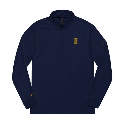 The Ten Pillars Embroidered Long Sleeve Quarter Zip