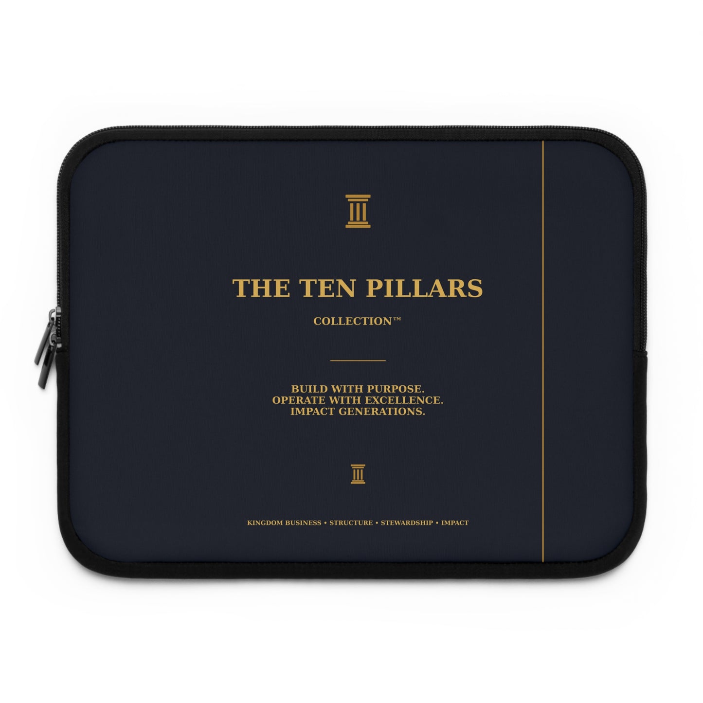 The Ten Pillars Laptop Sleeve — The Ten Pillars Collection™