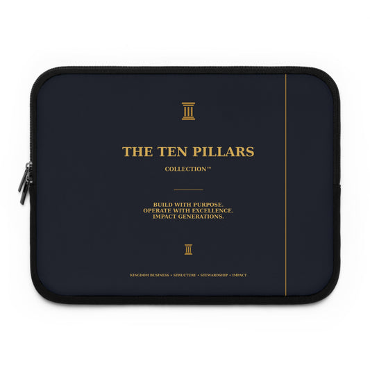 The Ten Pillars Laptop Sleeve